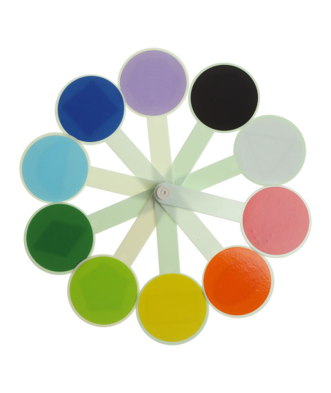 Set de culori si forme geometrice, KIDS Line